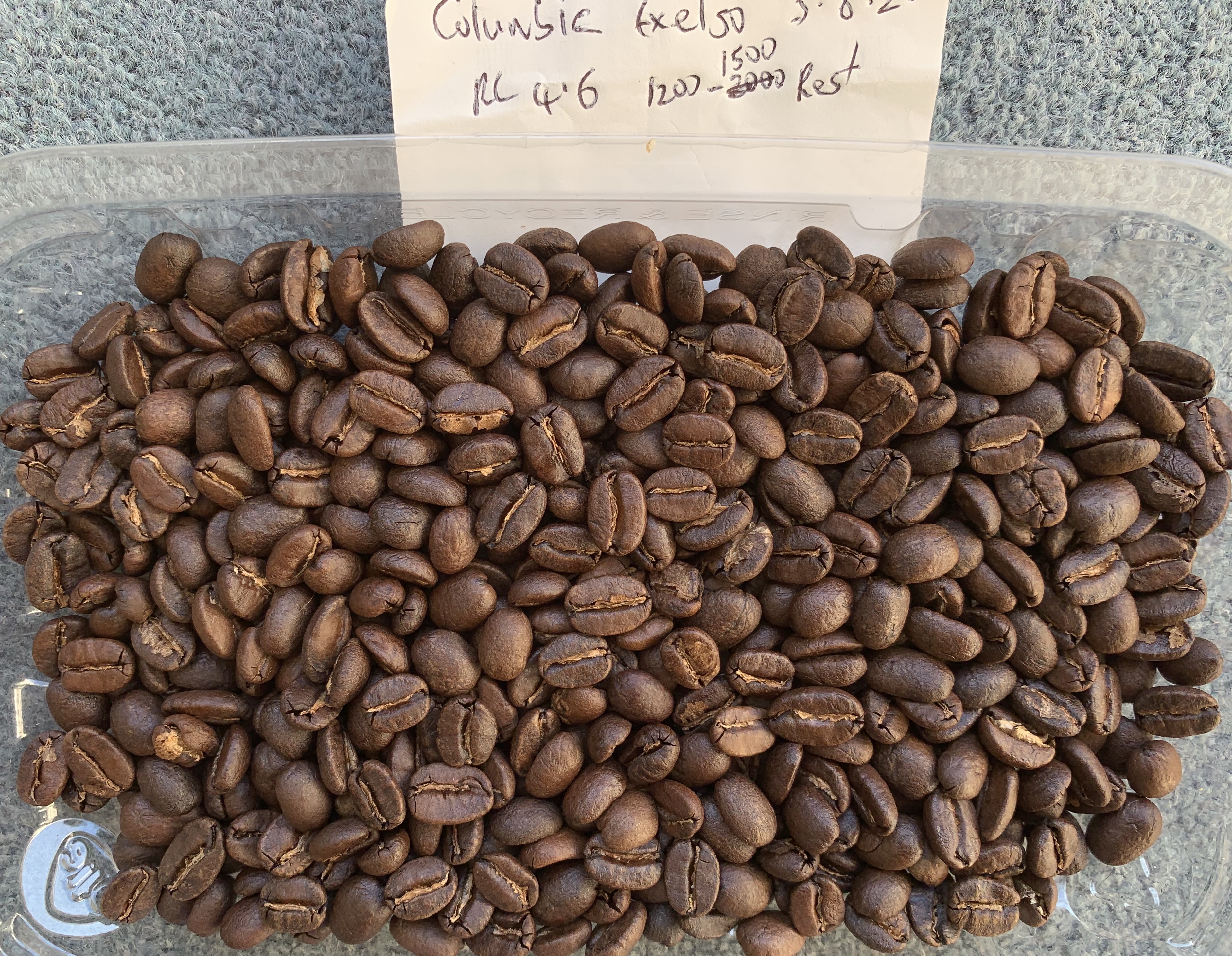 Columbia Excelso, 100g, 1200-1500m Rest, Roast Level 4.6